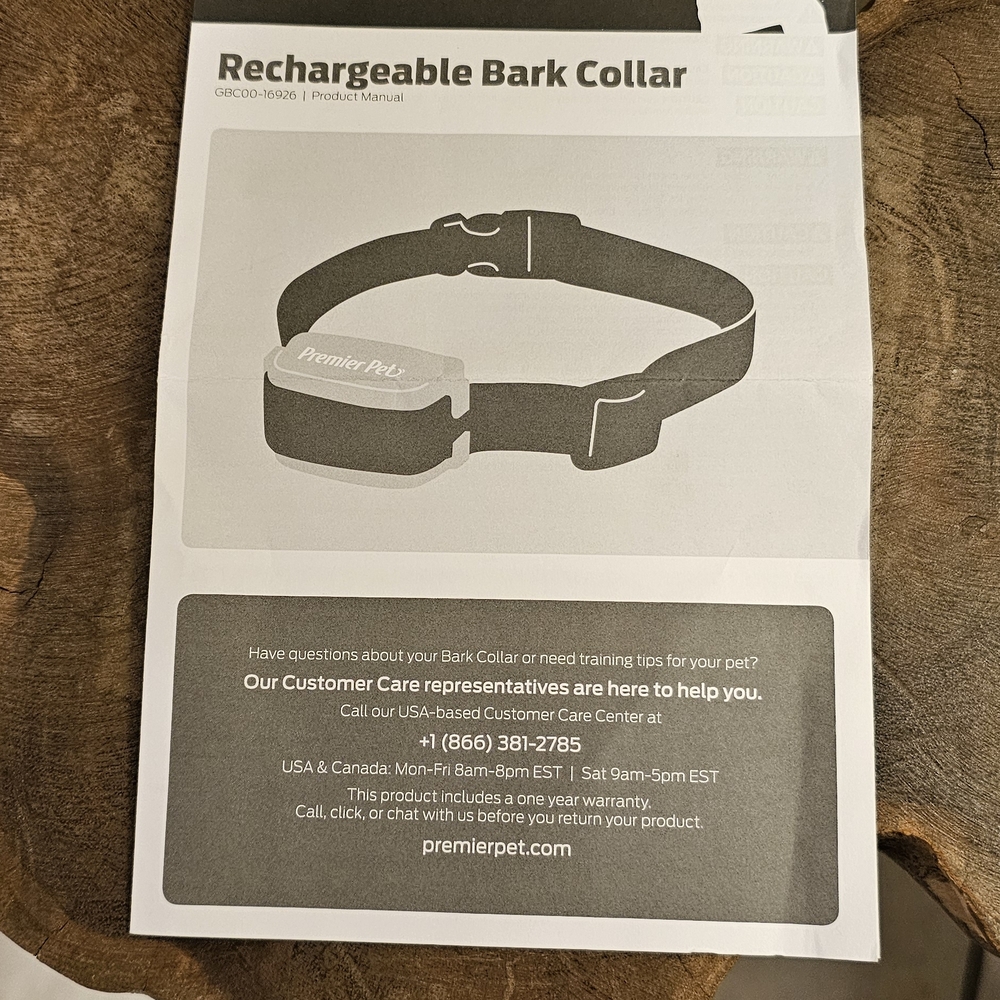 Premier Rechargeable Bark Collar - Gray - Picture 6 of 17